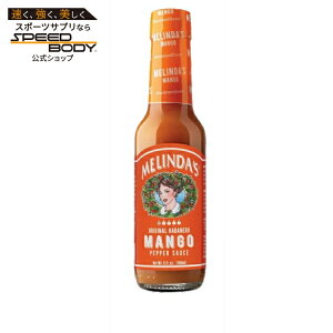 �������_�Y �}���S�[ �n�o�l�� �z�b�g�\�[�X ��148ml Melinda's Original Habanero Pepper Sauce, Mango, 5 Fl Oz �y�����񂹏��i�z