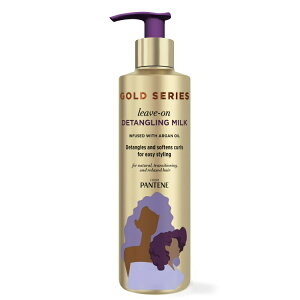 �p���e�[�� �S�[���h�V���[�Y �􂢗����Ȃ� �f�B�^���O�����O�~���N 225mL Pantene Gold Series Leave-On Detangling Milk, 7.6 fl oz �y�����񂹏��i�z