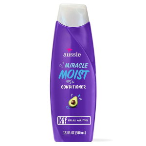 �I�[�W�[ �~���N�����C�X�g �R���f�B�V���i�[ �h���C�w�A�p �p���x���t���[ 360ml Aussie Miracle Moist Conditioner for Dry Hair, Paraben Free, 12.1 oz �y�����񂹏��i�z