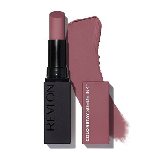 ���u���� �J���[�X�e�C �X�G�[�h�C���N �}�b�g���b�v�X�e�B�b�N 012 �p���[�g���b�v Revlon ColorStay Suede Ink Lightweight Matte Lipstick with Vitamin E, 012 Power Trip �y�����񂹏��i�z
