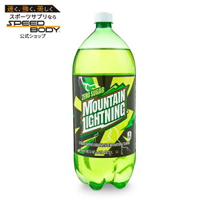�O���[�g�o�����[ �}�E���e�����C�g�j���O �[���V���K�[ �V�g���X�\�[�_�|�b�v 2L 1�{ Great Value Mountain Lightning Zero Sugar Citrus Soda Pop, 2 Liter �y�����񂹏��i�z
