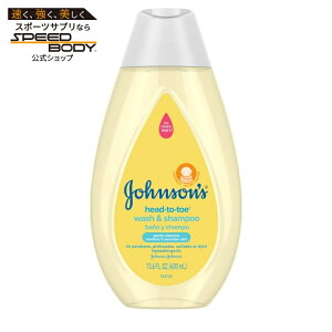 �W�����\�� �w�b�h�g�D�g�[ �x�r�[�S�g�V�����v�[ 400mL Johnson's Head-To-Toe Tearless Gentle Baby Body Wash and Shampoo, 13.6 oz �y�����񂹏��i�z�y���킹�Ĕ��������z