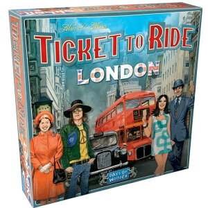 �`�P�b�g �g�D ���C�h �����h�� �t�@�~���[�{�[�h�Q�[�� �A�X���f�[ 8�Έȏ� Ticket to Ride: London Family Board Game by Asmodee for Ages 8+ �y�����񂹏��i�z