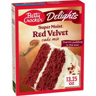 ベティクロッカー ディライツ スーパーモイスト レッドベルベットケーキミックス 375g Betty Crocker Del…