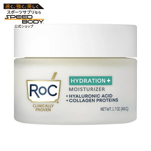 RoC ���b�N �n�C�h���[�V����+ ���C�X�`�����C�U�[�i�q�A�������_�ƃR���[�Q���v���e�C���z���j 1.7�I���X RoC Hydration+ Moisturizer, with with Hyaluronic Acid and Collagen Proteins, 1.7oz �y�����񂹏��i�z