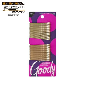 �O�b�f�B �X���C�h�v���[�t �{�r�[�s�� 48�{ �u�����h Goody Blonde Bobby Pins, Slide Proof Grip Comfort Tip, Pain Free Wear, Blonde, 48Ct �y�����񂹏��i�z