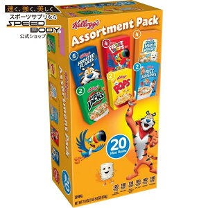 �P���b�O �A�\�[�g�����g�p�b�N ���H�V���A�� �o���G�e�B�p�b�N 618g 20�� Kellogg's Assortment Pack Breakfast Cereal Variety Pack, 21.8oz 20 Boxes �y�����񂹏��i�z
