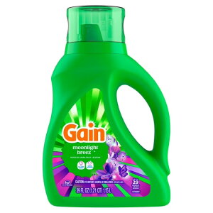 �Q�C�� �t�̐����� �I�h�[���f�B�t�F���X ���[�����C�g�u���[�Y�̍��� 1.15L 29�� Gain Laundry Detergent Liquid, Now with Odor Defense, Moonlight Breeze, 39 fl oz, 29 Loads �y�����񂹏��i�z