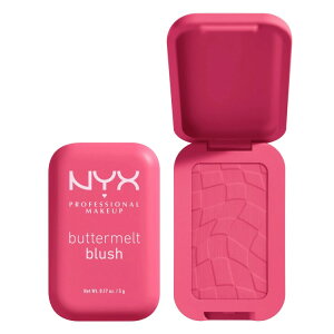 NYX �v���t�F�b�V���i�����C�N�A�b�v �o�^�[�����g �p�E�_�[�u���b�V�� �Q�b�e�B���O�o�b�^ NYX Professional Makeup Buttermelt Powder Blush, Getting Butta �y�����񂹏��i�z