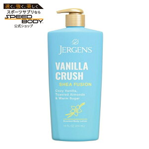 �W���[�Q���Y �V�A�t���[�W���� �{�f�B���[�V���� �o�j���N���b�V���̍��� �ێ��P�A 414mL Jergens Shea Fusion Vanilla Crush Scented Body Lotion, Moisturizer, 14 fl oz �y�����񂹏��i�z