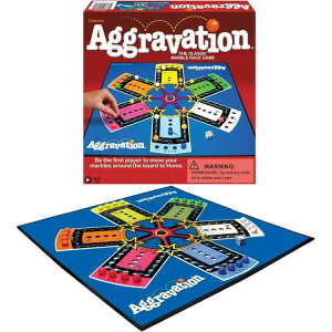�A�O���x�[�V���� �N���V�b�N �}�[�u�����[�X �{�[�h�Q�[�� �t�@�~���[���� Aggravation Board Game Classic Marble Race for Family Fun �y�����񂹏��i�z