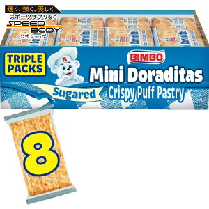 �r���{ �~�j �h���f�B�[�^�X �V���K�[�N���X�s�[�p�C 8�p�b�N 361g Bimbo Mini Doraditas Sugar Crispy Puff Pastry, 8 triple packs, Pastries, 12.72 oz Multipack �y�����񂹏��i�z