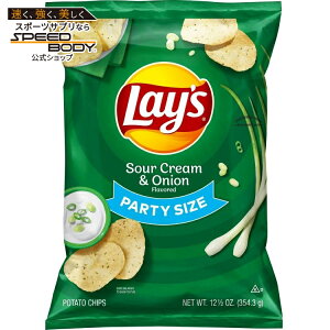 ���C�Y �T���[�N���[�����I�j�I�� �|�e�g�`�b�v�X �p�[�e�B�[�T�C�Y 354.3g Lay's Sour Cream & Onion Flavored Potato Chips, Party Size, 12.5 oz Bag Lays �y�����񂹏��i�z ����:2025/12/2