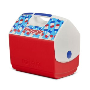 �C�O���[ �v���C���C�g �G���[�g �N�[���[�{�b�N�X ��15L 30�ʎ��[ �|�b�v�V�N�� Igloo 16 QT Playmate Elite Ice Chest Cooler, 30 Can Capacity, Popsicle �y�����񂹏��i�z