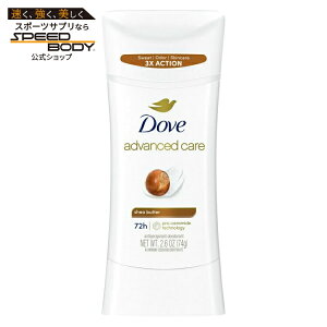 �_�� �A�h�o���X�P�A �f�I�h�����g�X�e�B�b�N �E�B�����Y �V�A�o�^�[ 74g Dove Advanced Care Deodorant Stick for Women Shea Butter, 2.6 oz �y�����񂹏��i�z�y���킹�Ĕ��������z