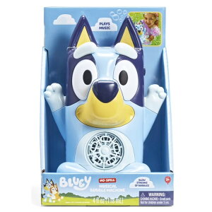 Little Kids Inc. �u���[�C ���ڂ�ɂ��� �~���[�W�J�� �o�u���}�V�� Little Kid Inc. Bluey No Spill Musical Bubble Machine �y�����񂹏��i�z