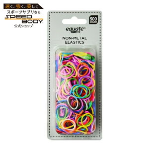 �y�|�C���gUP��1��-11��2���z�G�N�G�[�g �m�����^�� �w�A�o���h �}���`�J���[ Equate Non-Metal Hair Bands, Multicolor, for Ponytails, Braids, or Buns �y�����񂹏��i�z