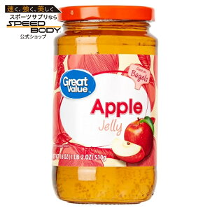 �O���[�g�o�����[ �[���[ �A�b�v�� 510g Great Value Jelly, Apple, 18 oz �y�����񂹏��i�z
