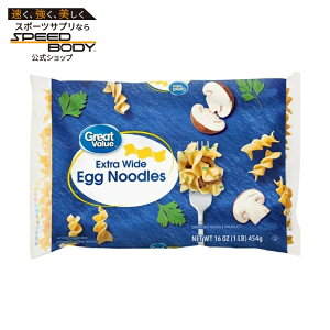 �O���[�g�o�����[ �G�N�X�g�����C�h �G�b�O�k�[�h�� ��454g Great Value Extra Wide Egg Noodles, 16 oz �y�����񂹏��i�z
