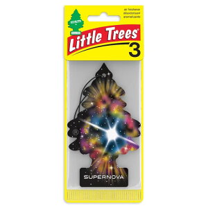 ���g���c���[ �G�A�t���b�V���i�[ �X�[�p�[�m���@�̍��� 3���Z�b�g Little Trees Air Freshener Supernova Fragrance 3-Pack �y�����񂹏��i�z