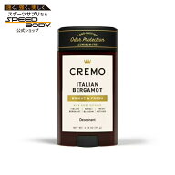 クレモ イタリアンベルガモット アルミニウムフリー デオドラント 男性用 75g Cremo Men's Aluminum Free…
