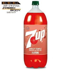 7UP �J�t�F�C���t���[ �V���[���[�e���v�� �U�N�����`�F���[�� �\�[�_�|�b�v 2L 1�{ 7UP Caffeine Free Shirley Temple Pomegranate and Cherry Flavored Soda Pop, 2 L bottle �y�����񂹏��i�z
