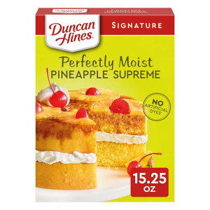 �_���J���n�C���Y �p�C�i�b�v���V���v���[�� �P�[�L�~�b�N�X 432g Duncan Hines Pineapple Supreme Flavored Cake Mix, 15.25 oz. �y�����񂹏��i�z