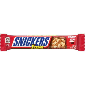 �X�j�b�J�[�Y �G�N�X�g���[�� �s�[�i�b�c���L�������� �`���R���[�g�o�[ 88g Snickers Xtreme Peanut and Caramel Chocolate Bars, Share Size- 3.1 oz �y�����񂹏��i�z