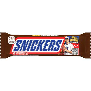 [�����]�X�j�b�J�[�Y NFL �t�b�g�{�[�� �`���R���[�g�L�����f�B�o�[ �t���T�C�Y 52.7g Snickers NFL Football Chocolate Candy Bar, Full Size - 1.86 oz Bar �y�����񂹏��i�z