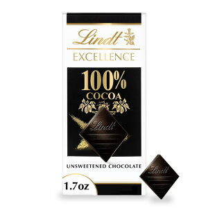 �����c �G�N�Z�����X �_�[�N�`���R���[�g 100%�R�R�A 50g Lindt Excellence, Dark Chocolate, 100% Cocoa 1.7 oz, Bar �y�����񂹏��i�z