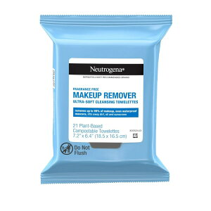 �j���[�g���W�[�i ������ �N�����W���O���C�N���Ƃ��t�F�C�X���C�v 21������ Neutrogena Fragrance-Free Cleansing Makeup Remover Face Wipes, 21 Ct �y�����񂹏��i�z�y���킹�Ĕ��������z