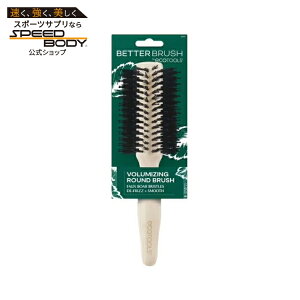 �y�|�C���gUP��12��20��-30���z�G�R�c�[���Y ���E���h�w�A�u���V �c���d�グ EcoTools Volumizing Round Hairbrush for Enhanced Volume and Shine �y�����񂹏��i�z