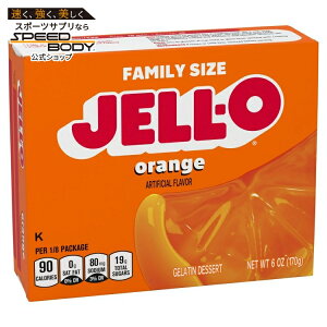 �W�F�� �I�����W�[���[�f�U�[�g�~�b�N�X �t�@�~���[�T�C�Y 170g Jell-O Orange Gelatin Dessert Mix, Family Size, 6 oz Box �y�����񂹏��i�z