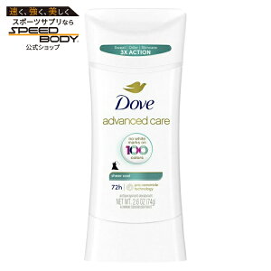 �_�� �A�h�o���X�P�A �f�I�h�����g�X�e�B�b�N �V�A�[�N�[�� 74g Dove Advanced Care Deodorant Stick for Women Sheer Cool, 2.6 oz �y�����񂹏��i�z