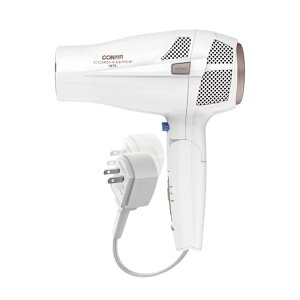 �R���G�A�[ �_�u���Z���~�b�N �g���x���w�A�h���C���[ 1875W �f���A���{���e�[�W �܂肽���ݎ� Conair Double Ceramic Travel Hair Dryer, 1875 Watts, Dual Voltage, Folding Handle �y�����񂹏��i�z