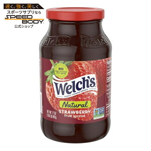 �E�F���` �i�`�������X�g���x���[�X�v���b�h 481g Welch's Natural Strawberry Spread, 17 oz Jar �y�����񂹏��i�z