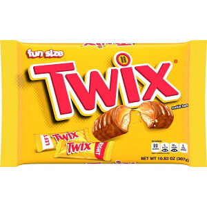 �c�C�b�N�X �L���������N�b�L�[�`���R���[�g�o�[ �t�@���T�C�Y 307g Twix Caramel Cookie Chocolate Bars, Fun Size, 10.83 oz Bag �y�����񂹏��i�z