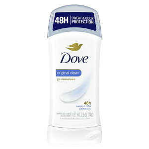 �_�� �I���W�i�� �N���[�� �I�[���f�C �f�I�h�����g �X�e�B�b�N 74g �����p Dove Original Clean All Day Underarm Sweat & Odor Protection Deodorant, 2.6 oz �y�����񂹏��i�z