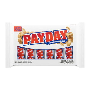 �y�C�f�C �s�[�i�b�c�L���������L�����f�B �o�[ 6���� Payday Peanut Caramel Candy, Bars 1.85 oz, 6 Count �y�����񂹏��i�z