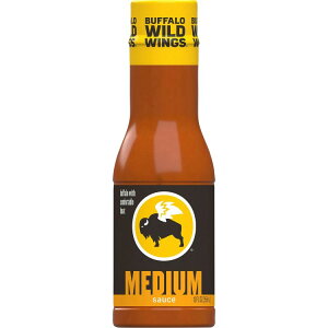 �o�b�t�@���[���C���h�E�B���O�X �~�f�B�A�� �o�b�t�@���[�\�[�X 355ml Buffalo Wild Wings Medium Buffalo Sauce, 12 fl. oz. �y�����񂹏��i�z