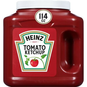 �n�C���c �g�}�g�P�`���b�v 3.23kg �W���O Heinz Tomato Ketchup, 114 oz Jug �y�����񂹏��i�z