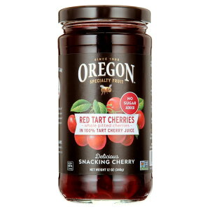 �I���S���t���[�c ���b�h�^���g�`�F���[ 100%�^���g�`�F���[�W���[�X�Ђ� 340g Oregon Fruit Co. Red Tart Cherries in 100% Tart Cherry Juice, 12 oz Jar �y�����񂹏��i�z