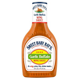 �X�E�B�[�g�x�C�r�[���C�Y �K�[���b�N�o�b�t�@���[�E�B���O�\�[�X 473ml Sweet Baby Ray's Garlic Buffalo Wing Sauce 16 fl oz �y�����񂹏��i�z