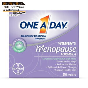 �����E�A�E�f�C �E�B�����Y���m�|�[�Y�t�H�[�~���� �}���`�r�^�~�� 50�^�u���b�g One A Day Women's Menopause Formula Multivitamin Tablets, 50 Count �y�����񂹏��i�z