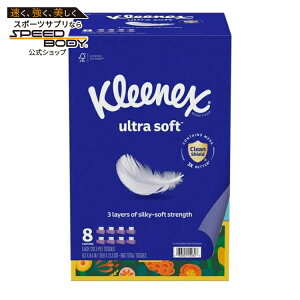 �y�|�C���gUP��1��-11��2���z�N���l�b�N�X �E���g���\�t�g�t�F�C�V�����e�B�b�V�� 8�� 1��120������ Kleenex Ultra Soft Facial Tissues, 8 Flat Boxes, 120 Tissues per Box, 3-Ply �y�����񂹏��i�z