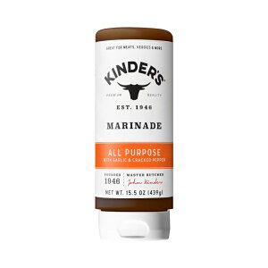 �L���_�[�Y �I�[���p�[�p�X�}���l�[�h 439g Kinder's All Purpose Marinade 15.5 oz �y�����񂹏��i�z