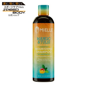 �~�G�� �~�G�[�� �}���S�[���g�D���V�[ �i���b�V���O �V�����v�[ ��355mL Mielle Mango and Tulsi Nourishing Shampoo 12 fl. oz �y�����񂹏��i�z