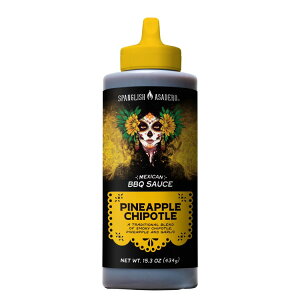�X�p���O���b�V���A�T�f�� �p�C�i�b�v���`�|�g��BBQ�\�[�X 434g Spanglish Asadero Pineapple Chipotle BBQ Sauce 15.3 oz �y�����񂹏��i�z