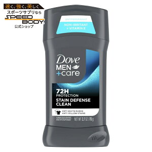 �_�� ����+�P�A �f�I�h�����g�X�e�B�b�N �j���p �X�e�C���f�B�t�F���X �N���[�� 76g Dove Men+Care Deodorant Stick for Men, Anti-white Marks Stain Defense Clean, 2.7 oz �y�����񂹏��i�z�y���킹�Ĕ��������z