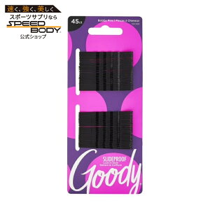 �y�|�C���gUP��1��-11��2���z�O�b�f�B �X���[���{�r�[�s�� 45�{ �u���b�N Goody Small Bobby Pins, Hair Pins, Secure Hold for All Ages, Black, 45 Ct �y�����񂹏��i�z